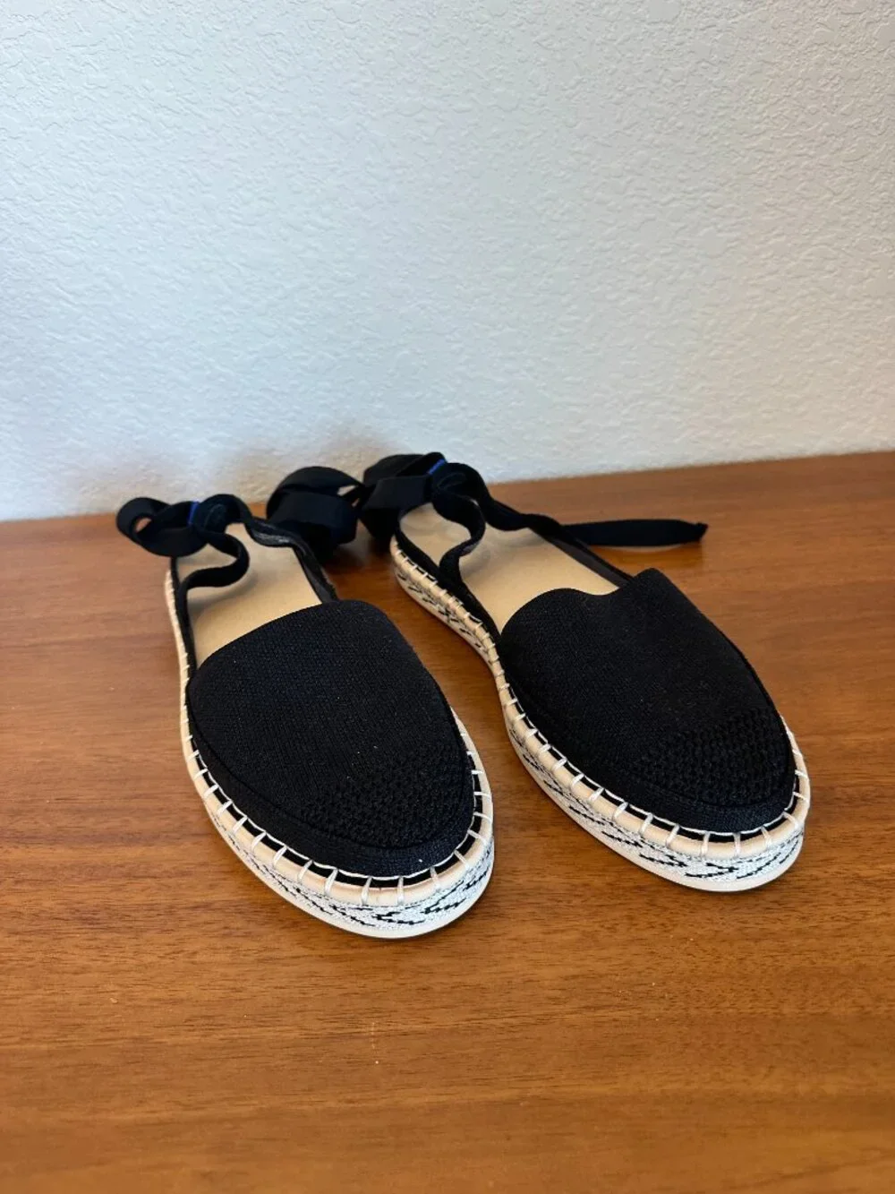 Rothy's The D'Orsay Espadrille, never worn -- 10, black